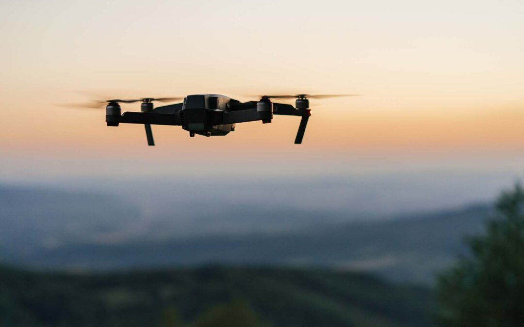Autonomous Drones Used In Forest